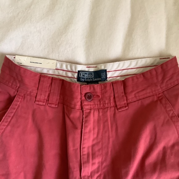 NEW 30” Red Ralph Lauren Cargo Shorts - Men - Picture 10 of 11